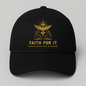 Black baseball cap