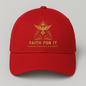 Red baseball cap